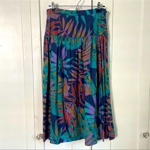 Vintage floral skirt - size 11